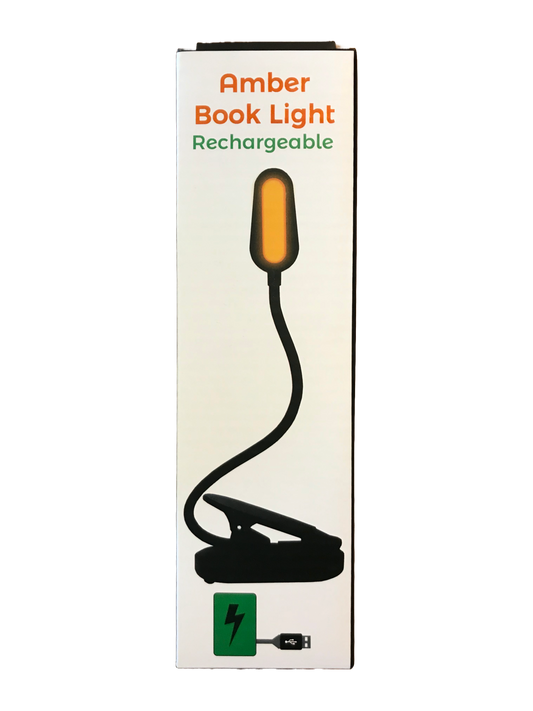 Amber Book Light