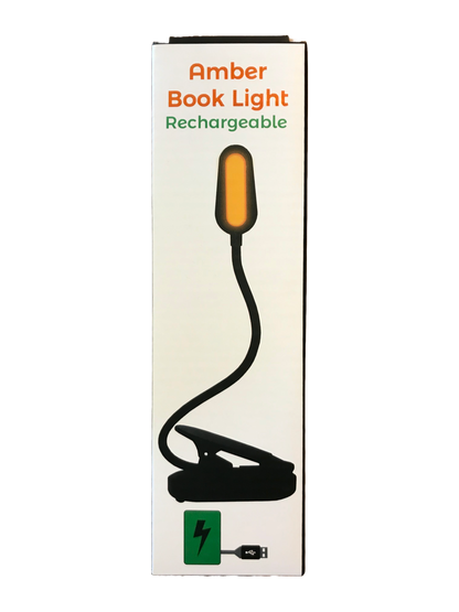 Amber Book Light